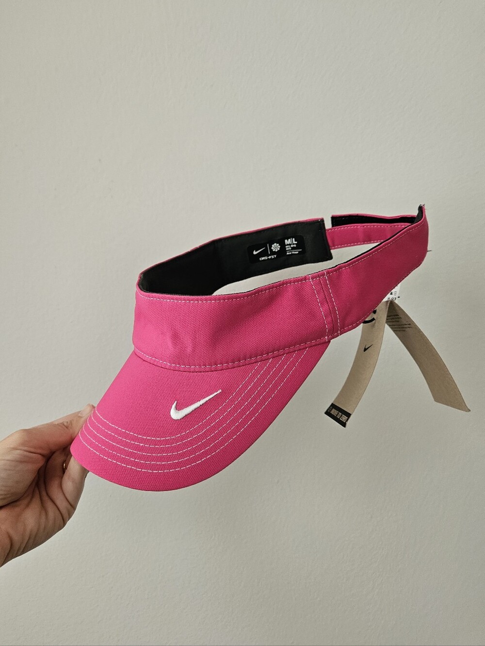 Nike Women's Hot Pink Sports Visor